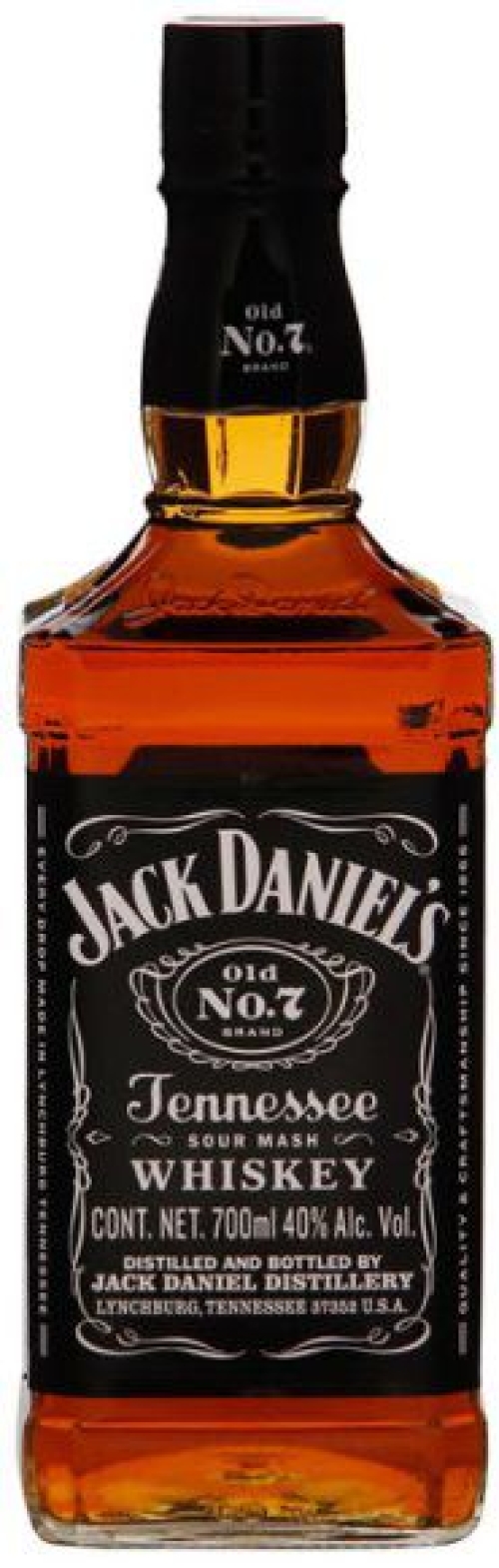 WHISKY JACK DANIEL'S 0.70 L. WHISKY JACK DANIEL'S 0.70 L.